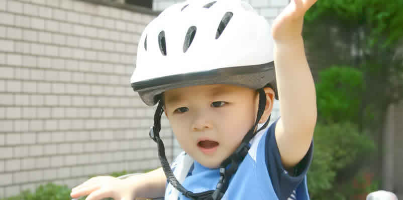 幼児・児童用自転車ヘルメット